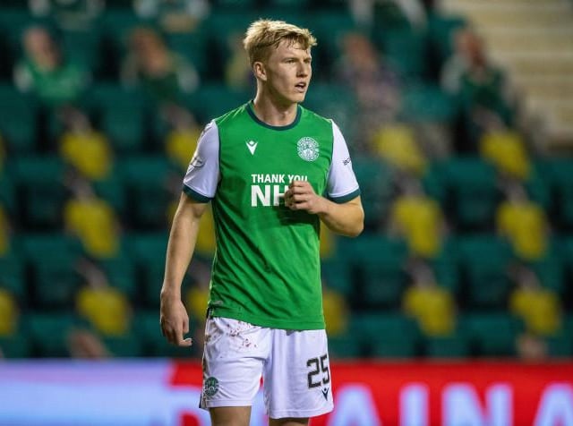 Manchester City and Celtic are both keen on Hibs left-back Josh Doig who played for Jack Ross' side last night against Rangers (Goal.com)