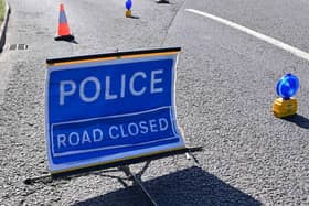 The collision involved two vehicles
