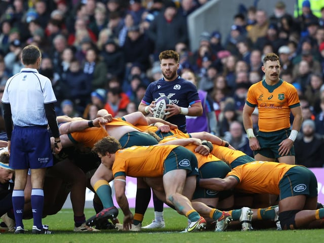 Dictated the tempo for Scotland and enjoyed a fascinating battle with the equally impressive Nic White. 8