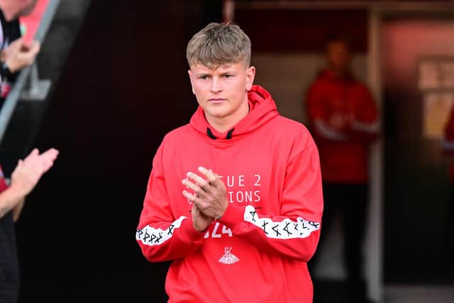 Jack Goodman is one of four players being released by Rovers.