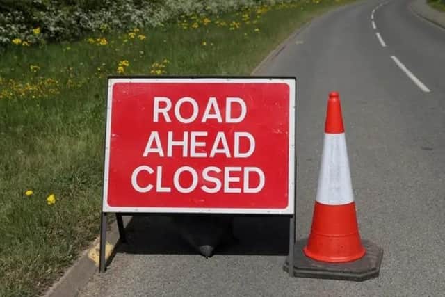 There are 22 planned road closures
