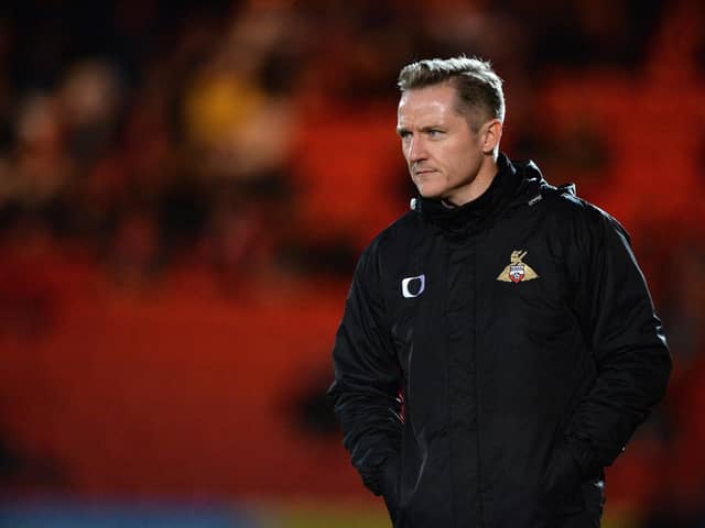 Doncaster Rovers boss Gary McSheffrey.