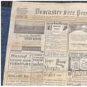 The copy found in a house in Intake comes from 1945.