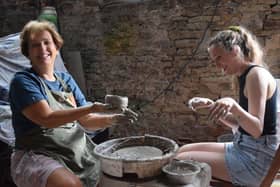Budding potters will be able to try their hand at pottery.