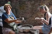 Budding potters will be able to try their hand at pottery.