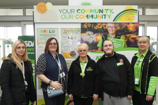 Staff and students with ASDA colleagues