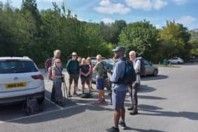 Ramblers congregate