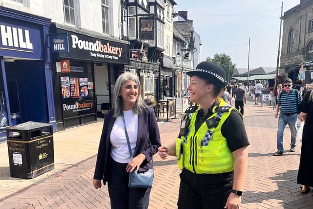 Deputy Mayor, Kilvinder Vigurs conducted a walkabout in Doncaster city centre this week with members of the Neighbourhood Policing Team as part of an ongoing commitment to community engagement and public safety.