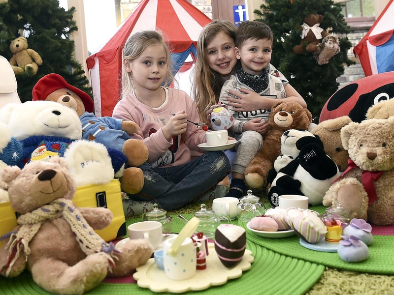 Almond Valley, West Lothian. Woodland picnic in the tearoom at Almond Valley.