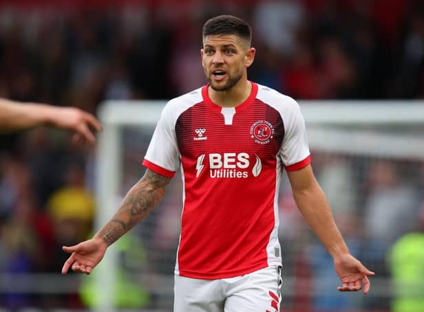 Former Rovers defender Danny Andrew has been enjoying an excellent season for Fleetwood Town despite the side's struggles.