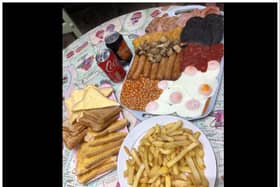 Diners have just 40 minutes to polish off the whopping breakfast. (Photo: Tea 'Wii' Two).