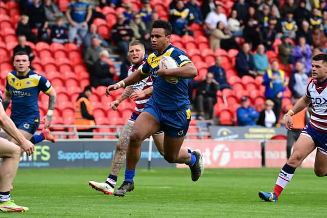 Doncaster's Travis Corion in action against Oldham.