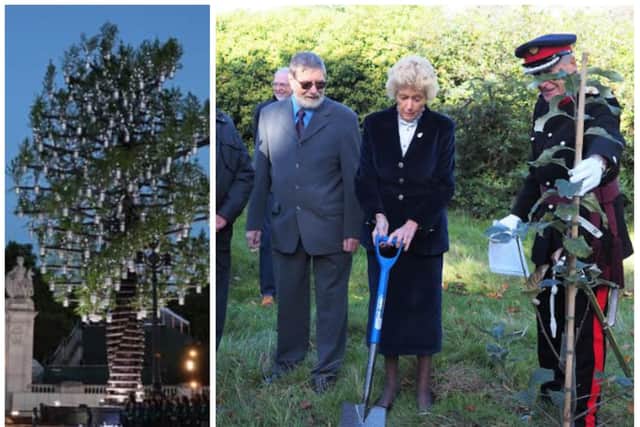The sapling from the Tree of Trees has been planted in Hexthorpe Flatts. (Photos: Getty/Don Catchment Rivers Trust).