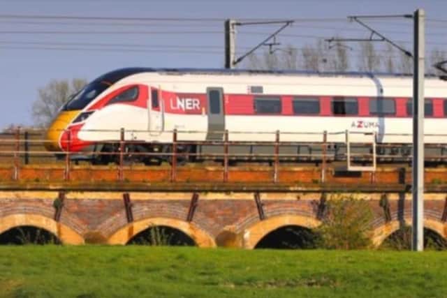 British Transport Polilce said a person died after being hit by a train on the line between Retford and Doncaster last night,