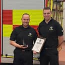 Firefighter Neil Lavin has retired after 25 years' service.