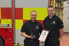 Firefighter Neil Lavin has retired after 25 years' service.