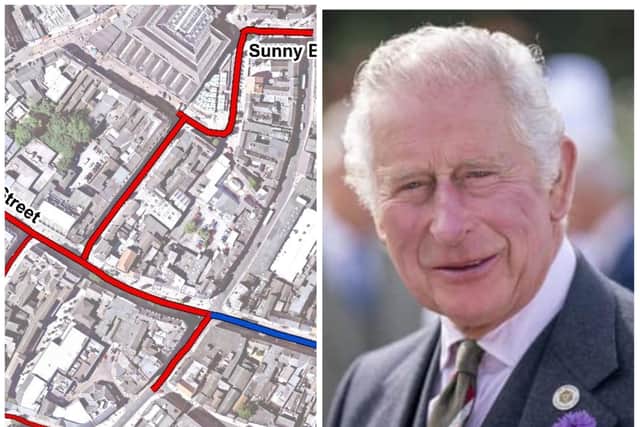 A number of roads in Doncaster city centre will be closed for the visit of King Charles.