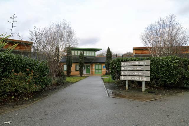 Mental health unit at Tickhill Road