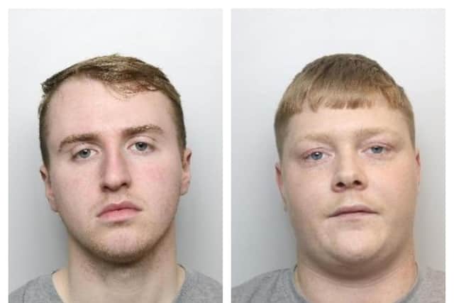 James McGuinness and Ryan Jobes have both been jailed.