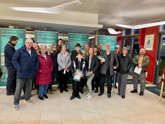 Members of the Intake community are angry at plans announced by Goffs to extend their stables at Doncaster Racecourse, saying the scheme would block views and eat up common land used for recreation.
