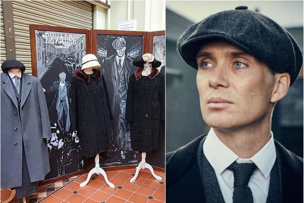 Dekades sells a range of Peaky Blinders clothes.