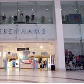 The Debenhams store in Donaster's Frenchgate Centre which will reopen on Monday