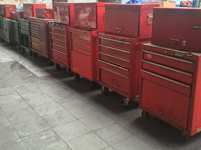 Senator Tool Chest with Tools
