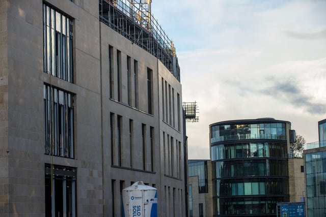 The new £1 billion structure will offer fierce competition for shops on Princes and George streets, the Royal Mile and other popular shopping areas of the city centre.