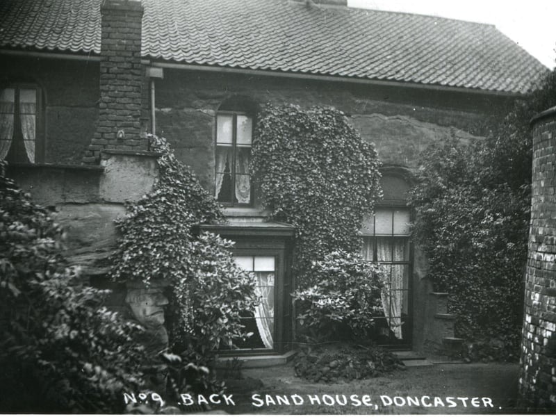 The back of the Sand House. The retaining wall on the right marked the end of Albert Street.