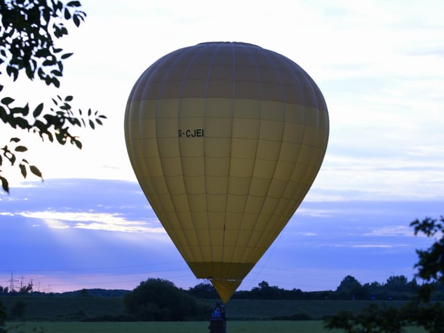 The skies above Doncaster have been filled with hot air balloons. (Photo: Luc Burke-Lejeune).