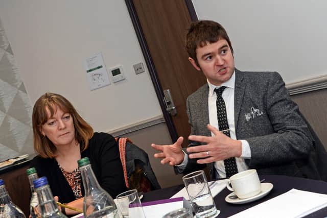 Dan Fell Doncaster Chamber CEO, pictured. Picture: Marie Caley NDFP Round Table MC 5