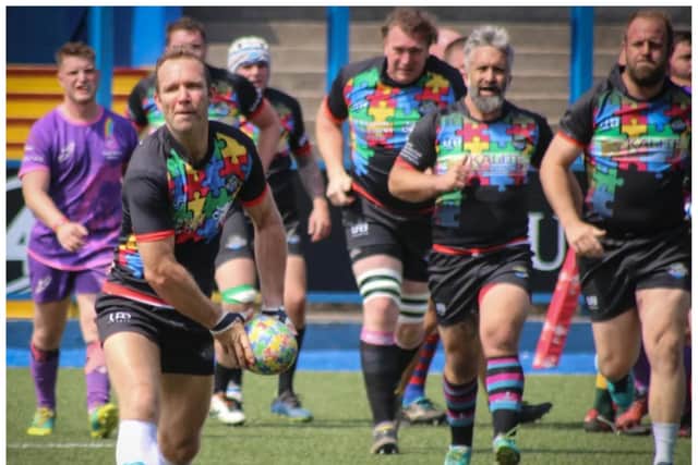 AATS raises cash through its fundraising Jigsaws rugby team. (Photo: AATS).