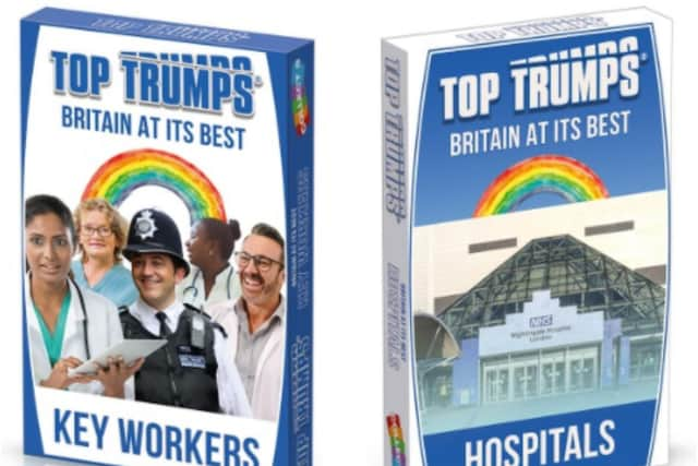 You can now get a Top Trumps key worker pack.