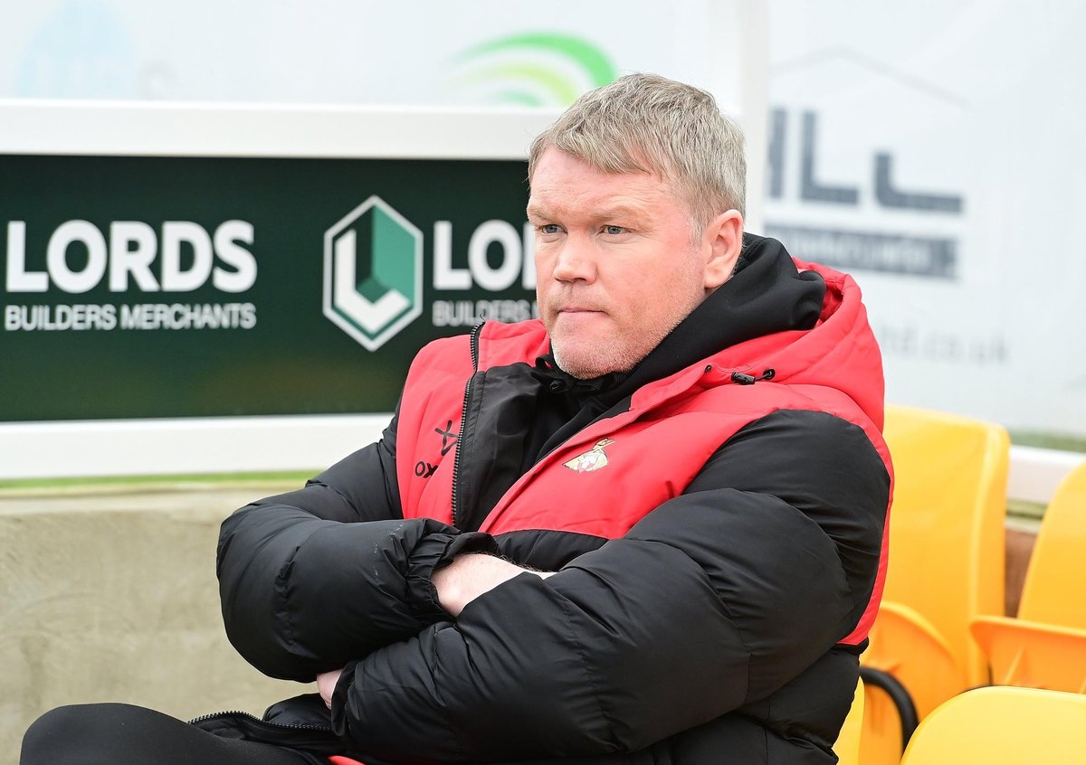 Grant McCann reacts after Doncaster Rovers snatch vital point at Sutton United
