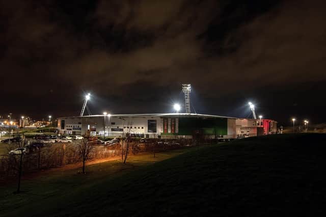 The Eco-Power Stadium, home of Doncaster Rovers