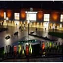 Doncaster railway station.