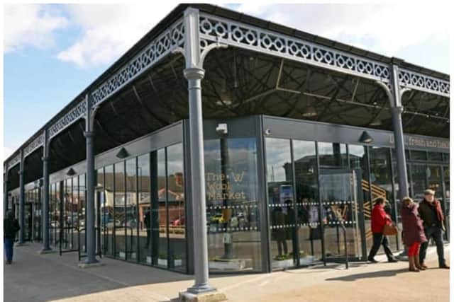 Doncaster's Wool Market was closed after a fire alert.