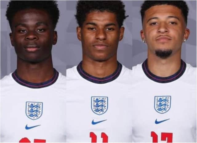 Bukayo Saka, Marcus Rashford  and Jadon Sancho were targeted with racist abuse after missing penalties in the Euro 2020 final with Italy.