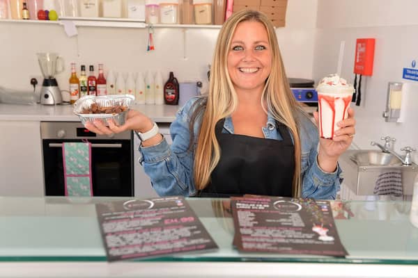 Steph Dawson at Sweet Thing in Conisbrough. Picture: Brian Eyre.