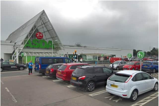 The Asda store at Doncaster Lakeside.