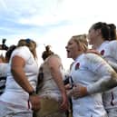 England defeated Ireland at Castle Park last year. Photo: George Wood/Getty Images