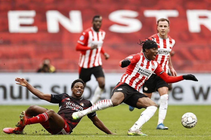 Leeds United have reignited their interest in PSV Eindhoven sensation Noni Madueke. The youngster could cost around £20 million. (Football Insider)

 (Photo by MAURICE VAN STEEN/ANP/AFP via Getty Images)