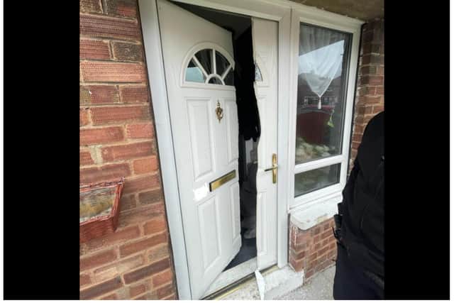 Police in Doncaster carried out a number of drug raids.