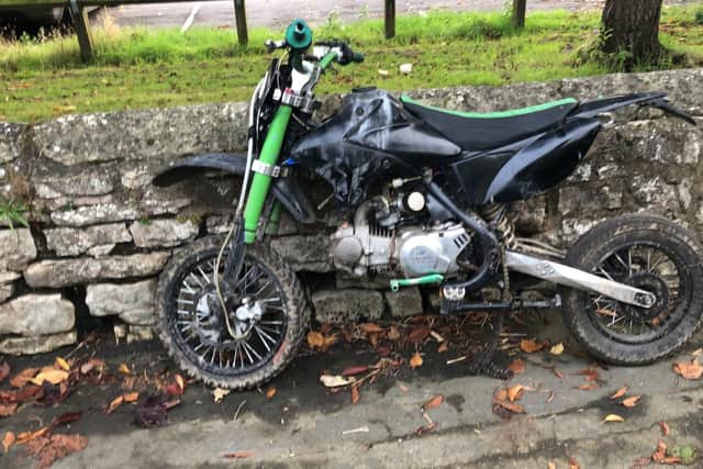 A number of illegal bikes were discovered