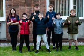 Residents from the Trust's Dickson House Children's Home