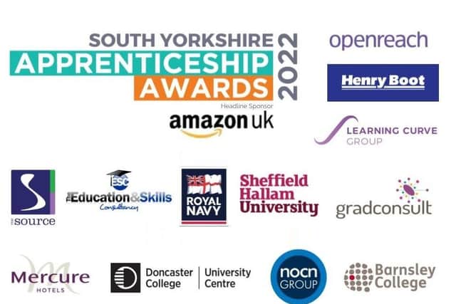The sponsors of the South Yorkshire Apprenticeship Awards