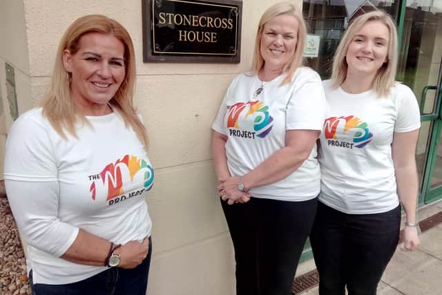 Kathryn Bell, Jackie Walton,  and Paige Ebbs, of Cura-care, are launching the ME Project to help with the mental health of children and young people