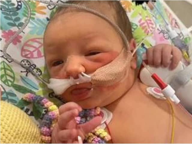 Tyson Fury shared a photo and update on newborn daughter Athena. (Photo: Tyson Fury/Instagram)