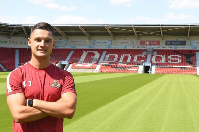 Doncaster Rovers have signed Luke Molyneux on a two-year contract. Photo: Howard Roe/AHPIX.