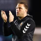 Mark Bonner, manager of Cambridge United. Photo by Jacques Feeney/Getty Images